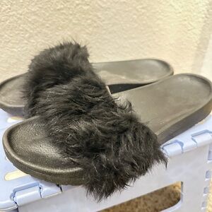 UGG rubber slides, slippers, mules sz 8 narrow